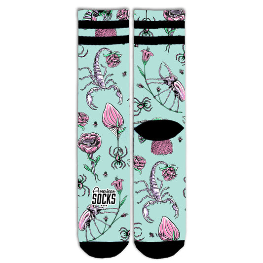 American Socks Venom Garden Mid High