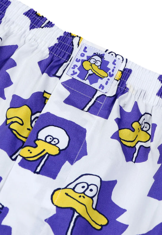 Lousy Livin Boxershorts Ducks White