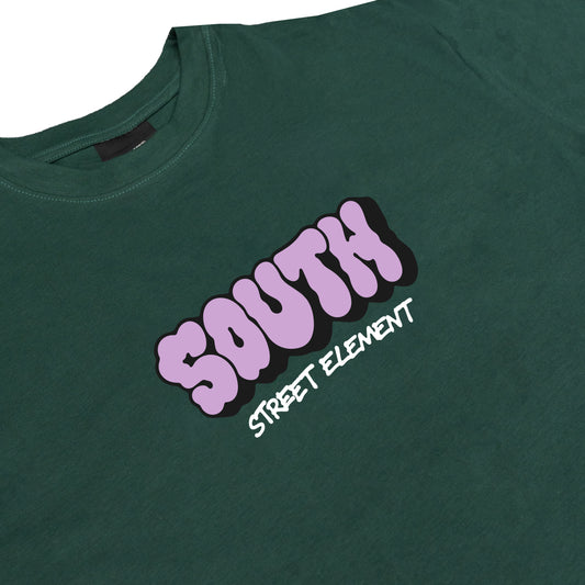 South Throw-UP Green T-shirt