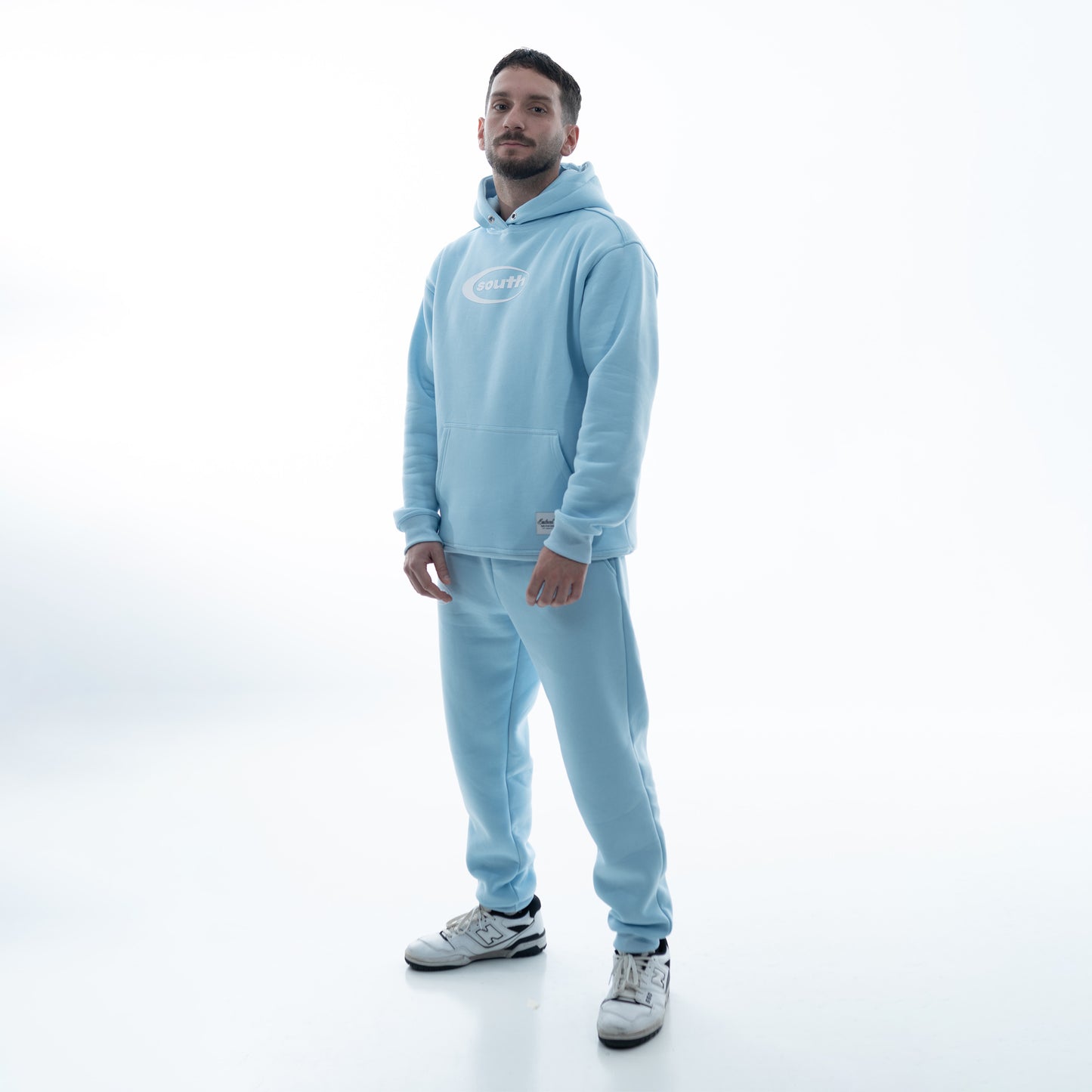 Azure Block Hoodie