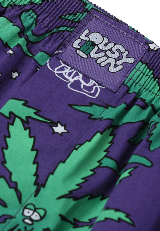 Lousy Livin Boxershorts Weedy Purple Haze