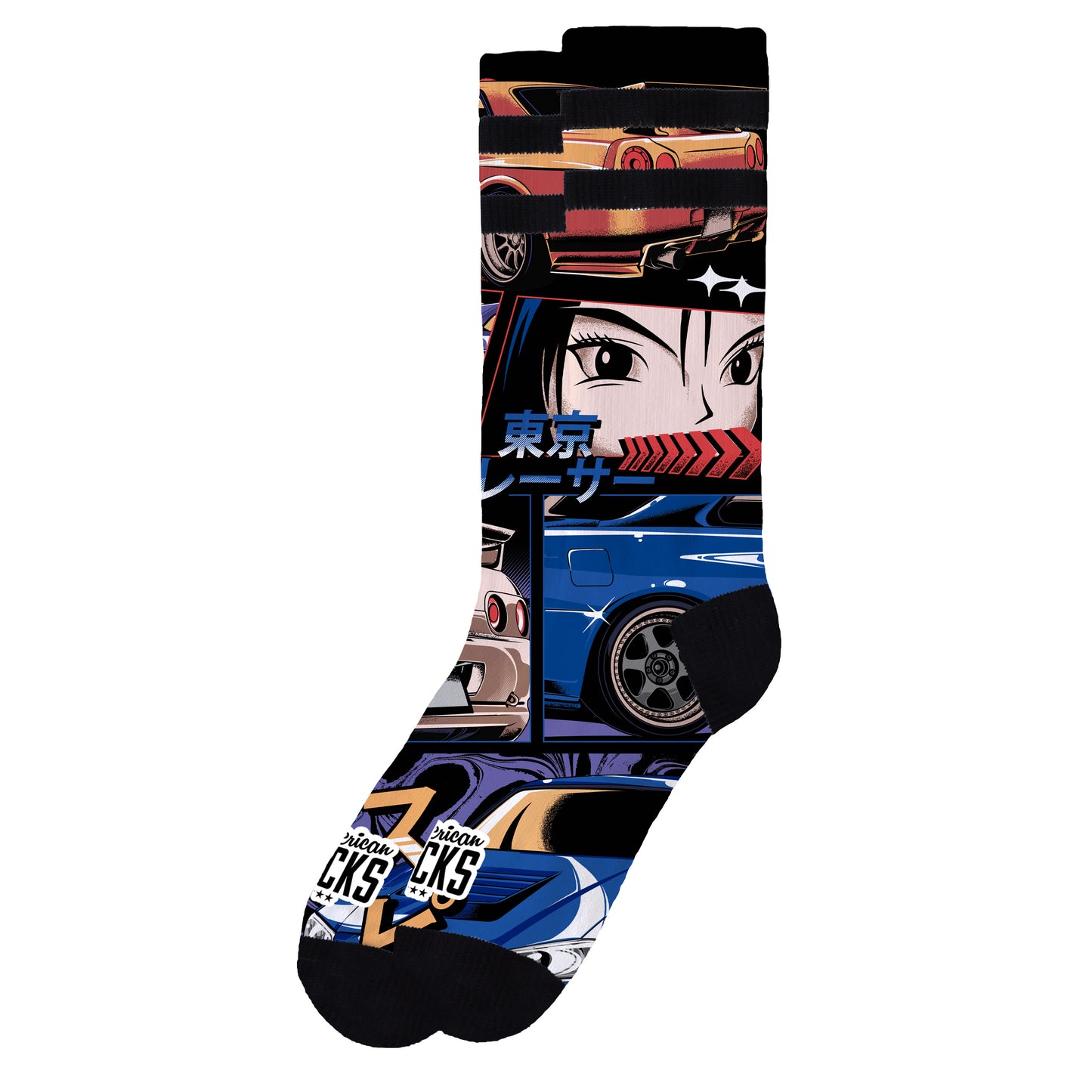 American Socks Tokyo Drift Mid High
