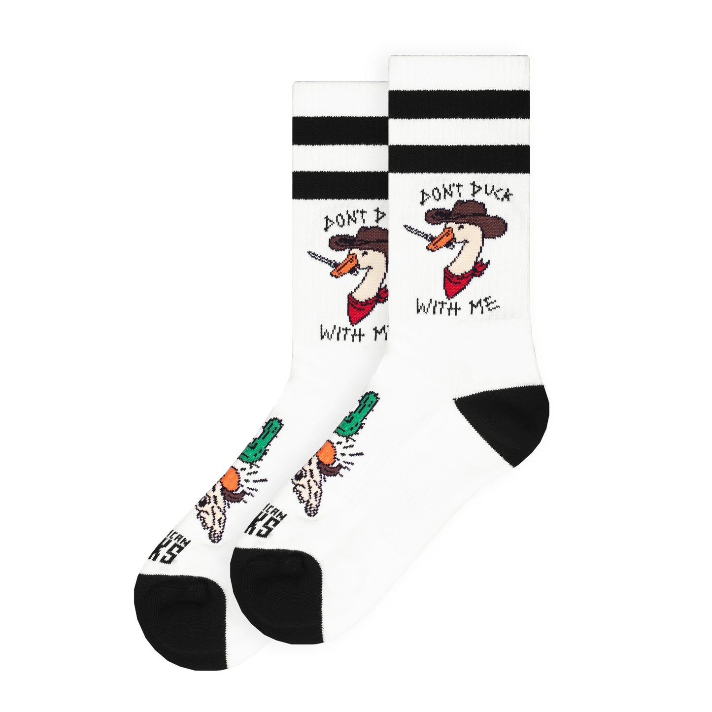 American Socks Don't duck with me Mid High