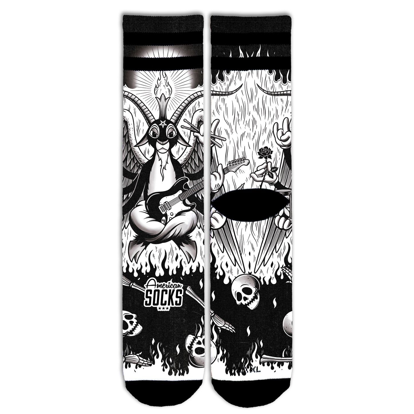 American Socks Baphomet Mid High