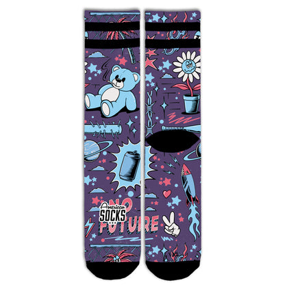 American Socks Signature No Future Mid High