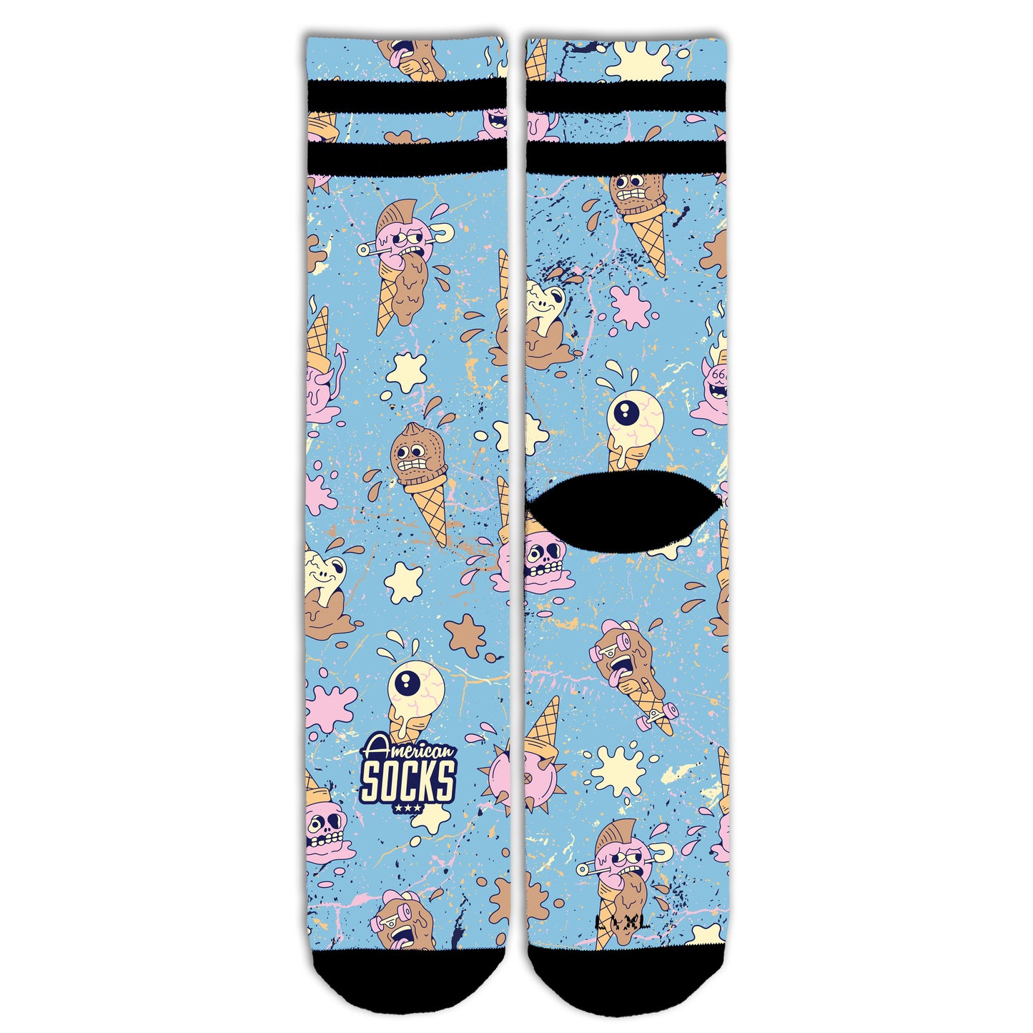 American Socks Brain Freeze Mid High