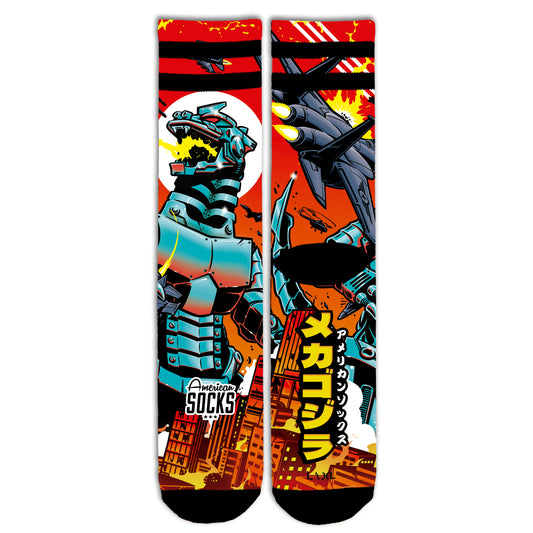 American Socks Mechagodzilla Mid High