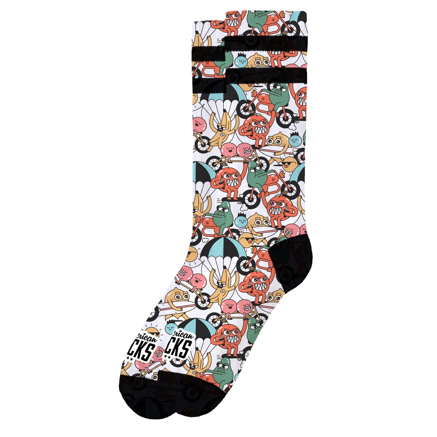 American Socks Fruit Parade Mid High