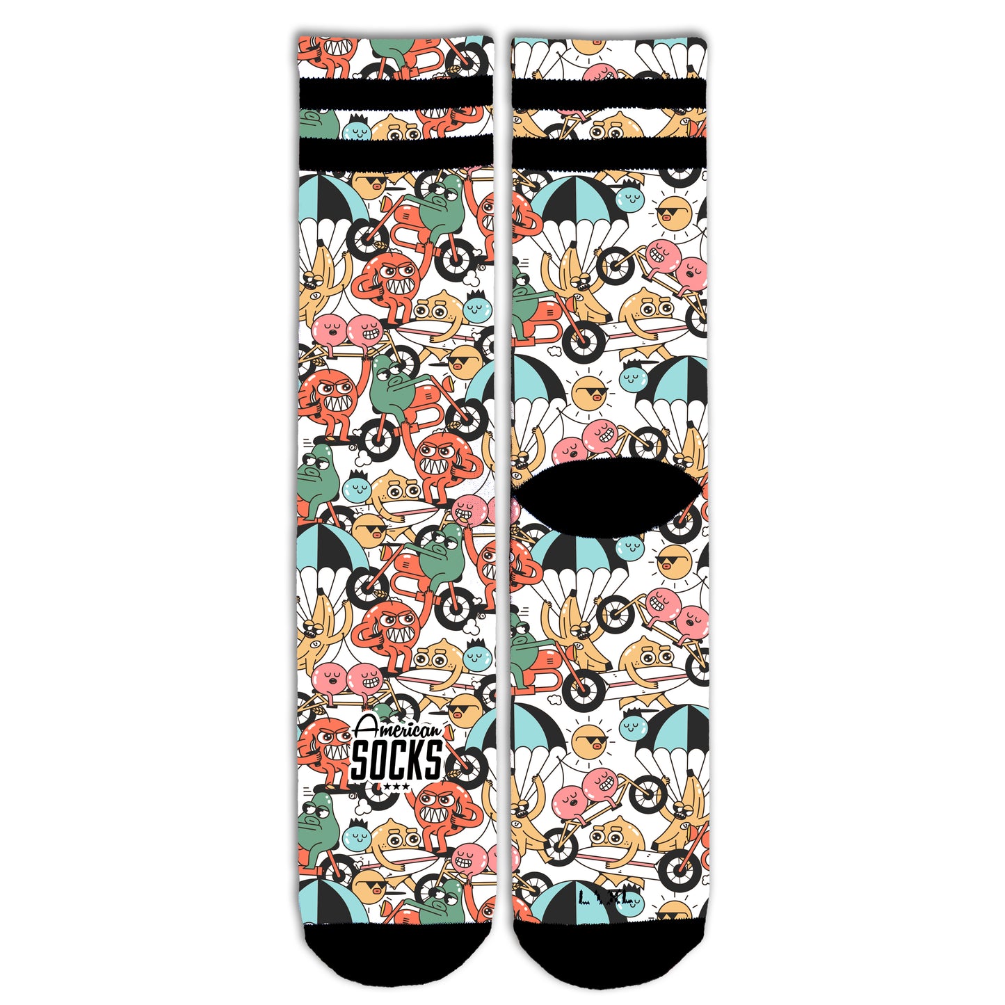 American Socks Fruit Parade Mid High
