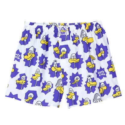 Lousy Livin Boxershorts Ducks White