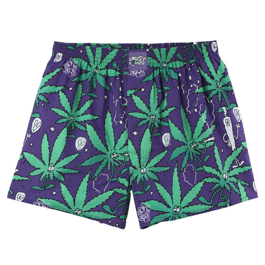 Lousy Livin Boxershorts Weedy Purple Haze