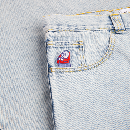 Polar Skate Co Big Boy Jeans OG LOGO Light Blue