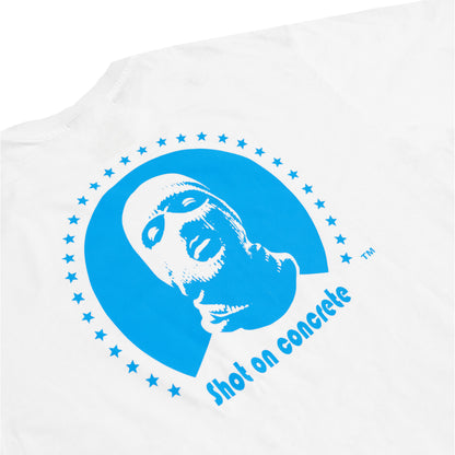 Shot on Concrete White T-shirt