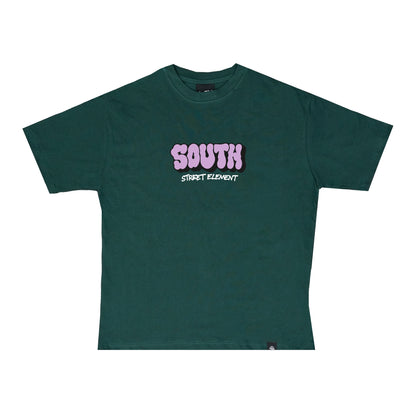 South Throw-UP Green T-shirt