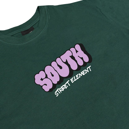 South Throw-UP Green T-shirt