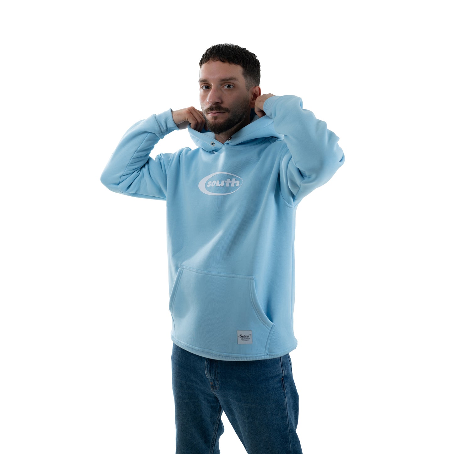 Azure Block Hoodie