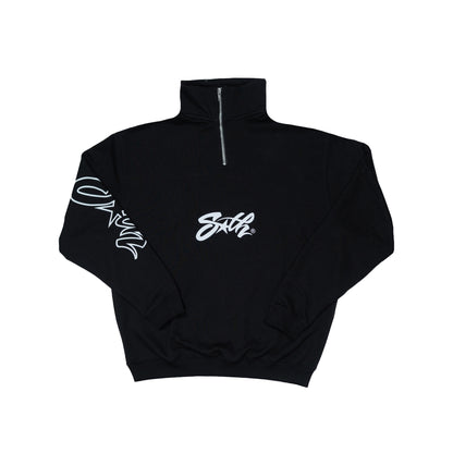 Black South Star Half Zip