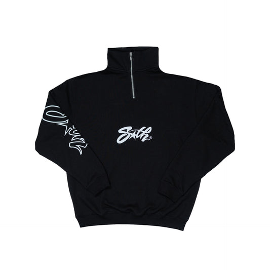 Black South Star Half Zip