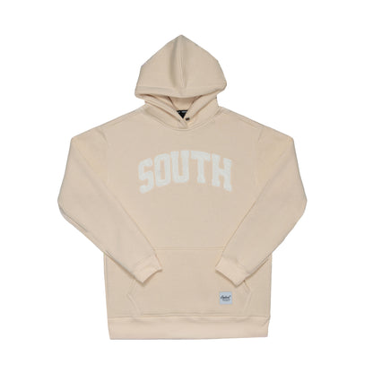 Beige “South” Logo Hoodie