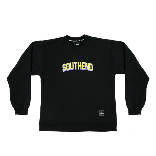 Black South Core Crewneck - Southend Apparel