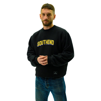 Black South Core Crewneck - Southend Apparel