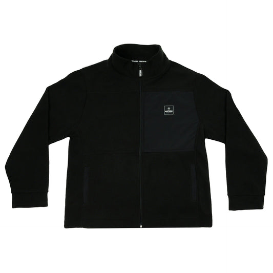 Black "Southend Logo" Fleece Jacket - Southend Apparel