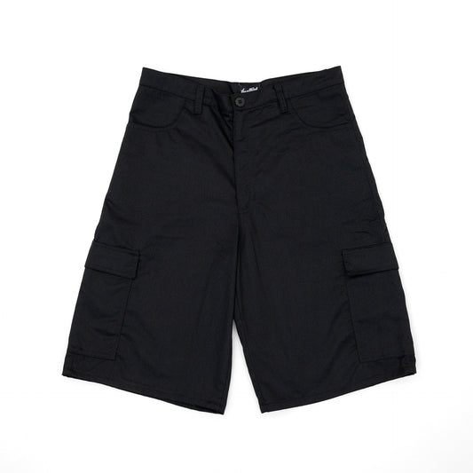 Black Cargo Shorts