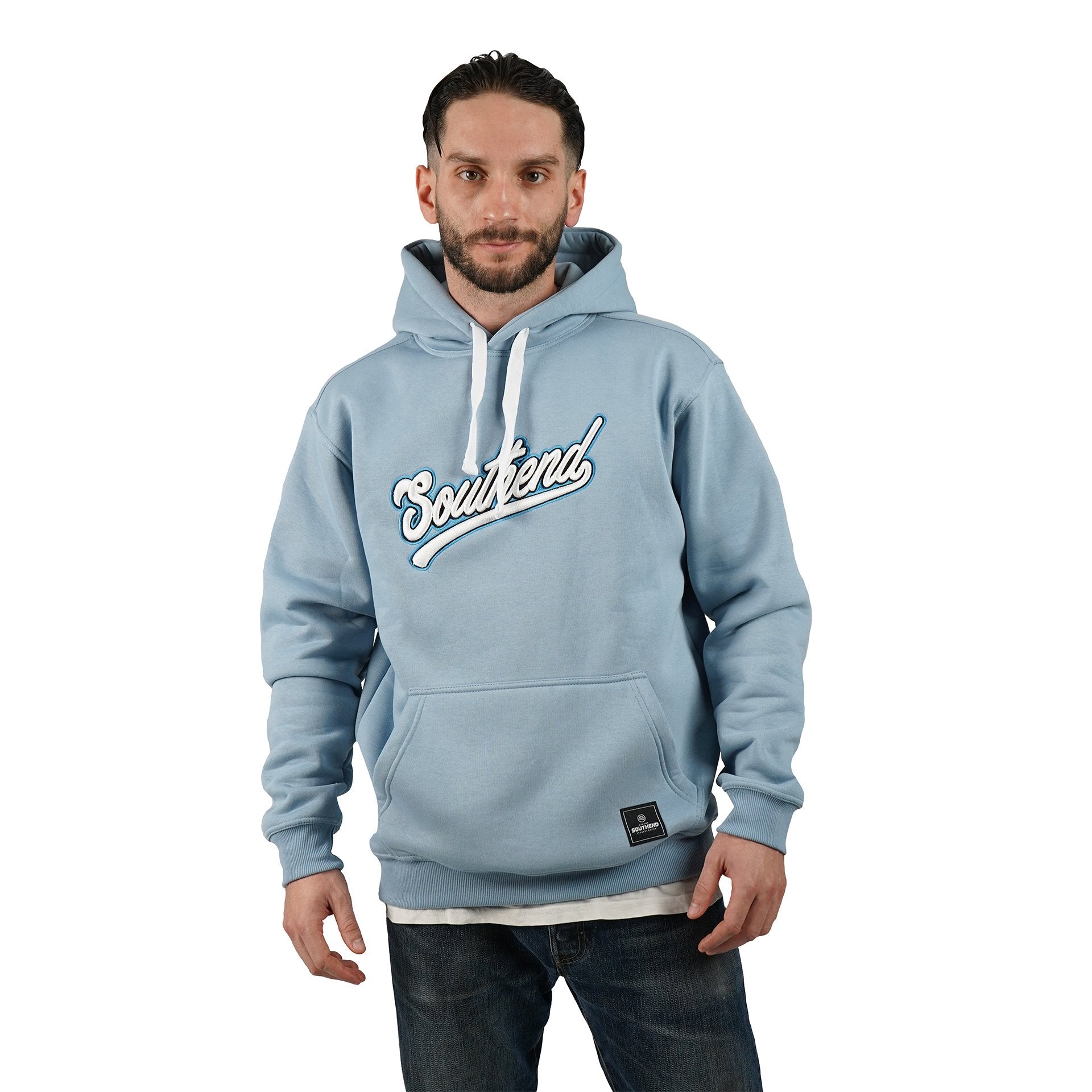 Dusty Blue "Southend" Hoodie - Southend Apparel