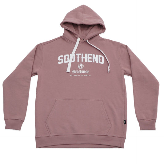 Dusty Rose "Vandal Athletics" Hoodie - Southend Apparel