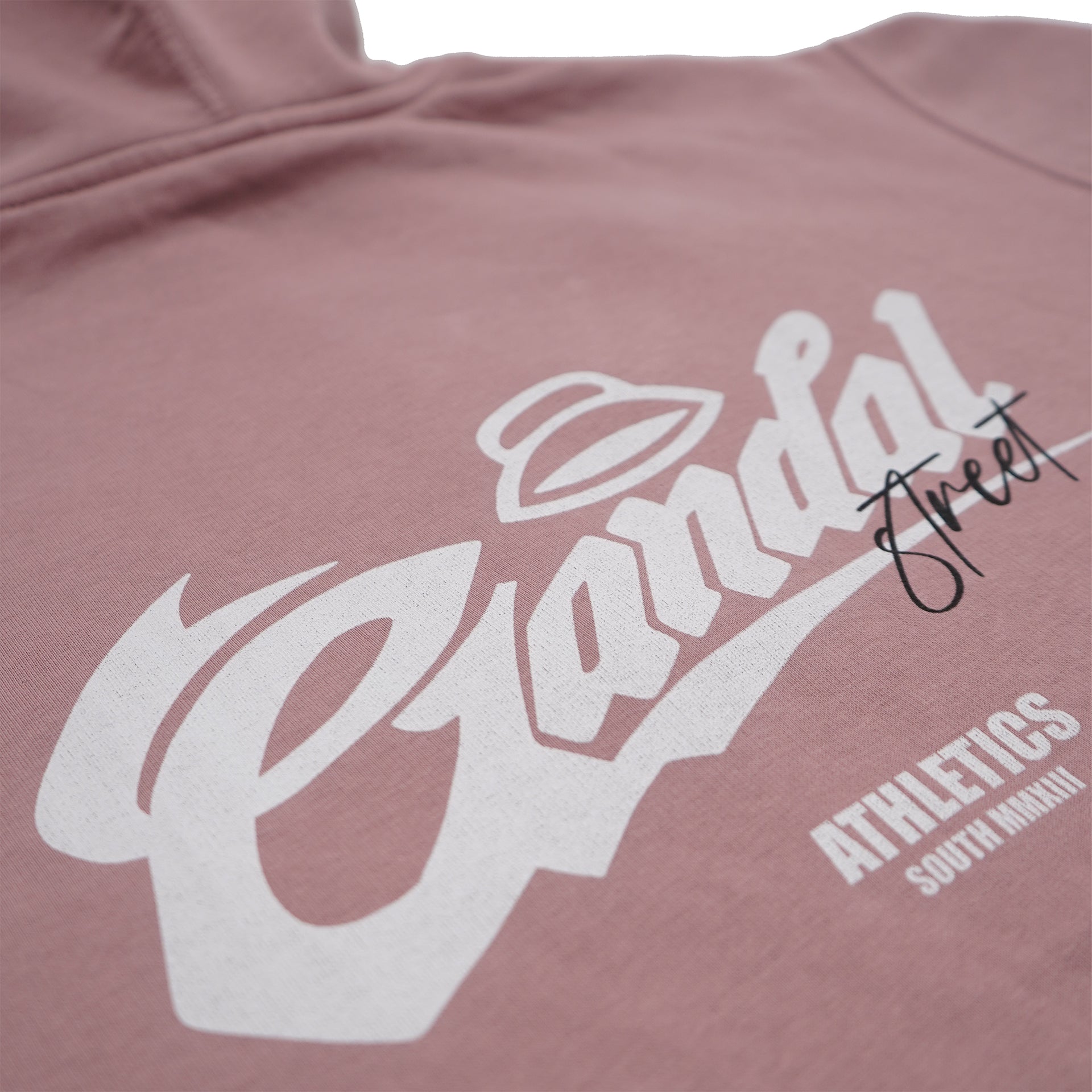 Dusty Rose "Vandal Athletics" Hoodie - Southend Apparel