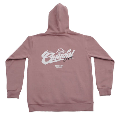 Dusty Rose "Vandal Athletics" Hoodie - Southend Apparel