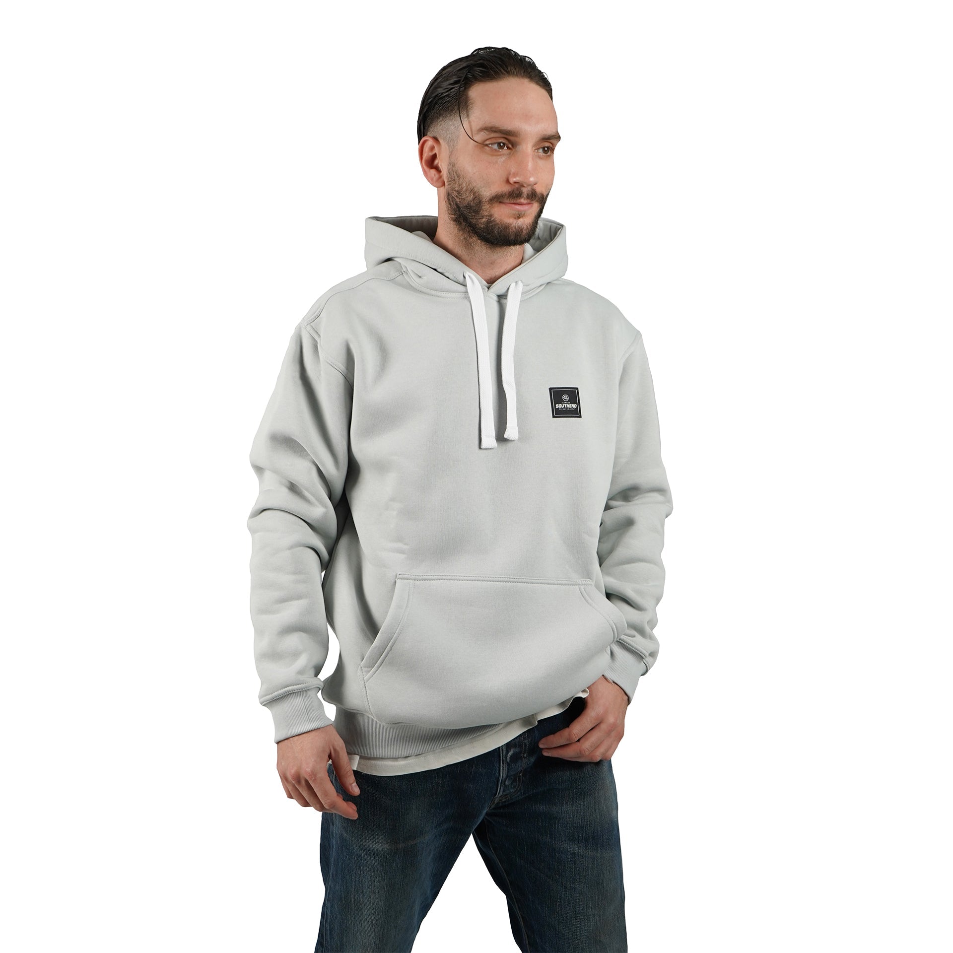 Ice Gray "Southend" Hoodie - Southend Apparel