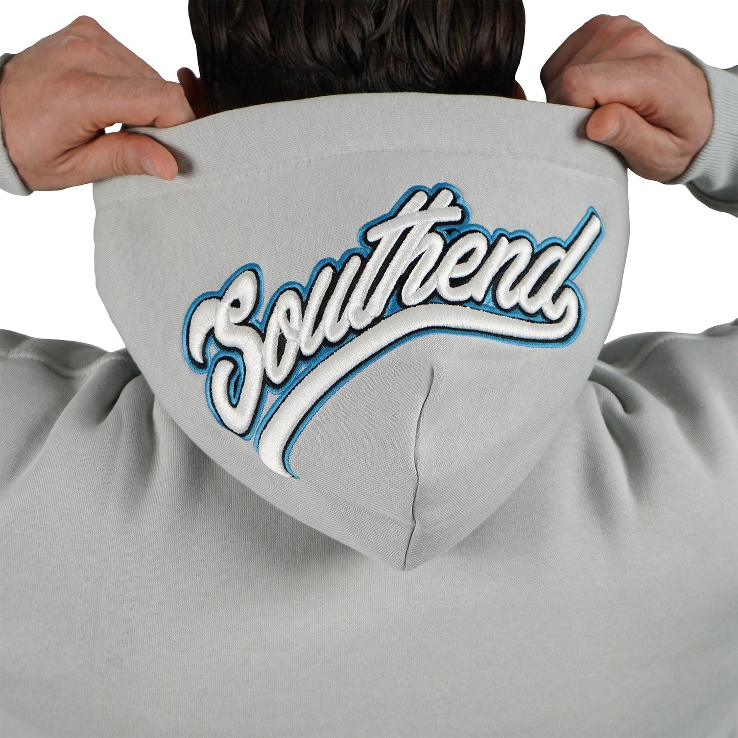 Ice Gray "Southend" Hoodie - Southend Apparel