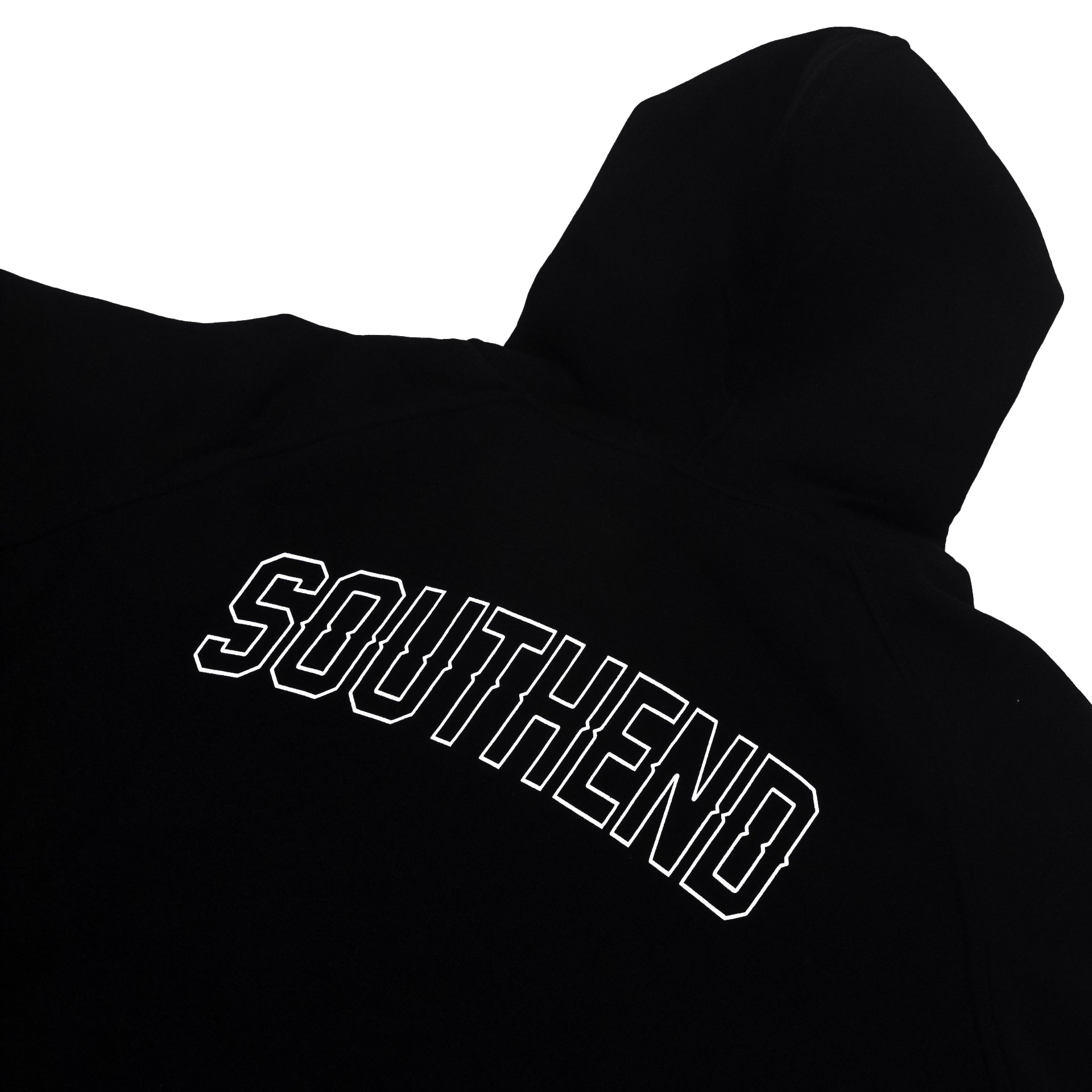 OG Core Logo Black Zip Hoodie - Southend Apparel