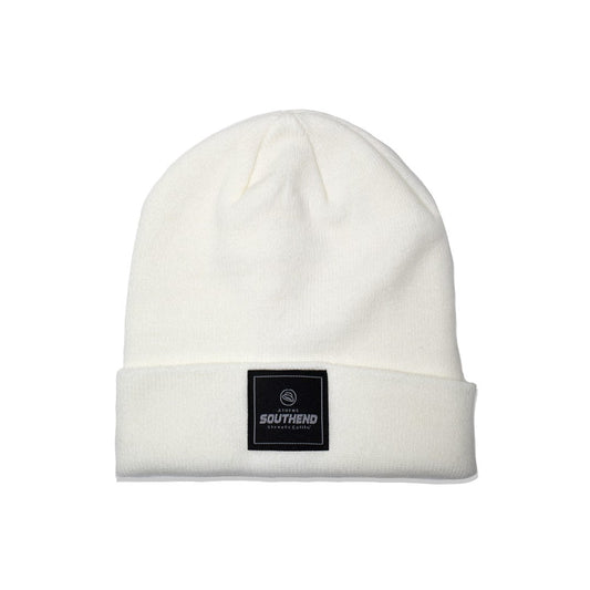 Southend Beanie White - Southend Apparel