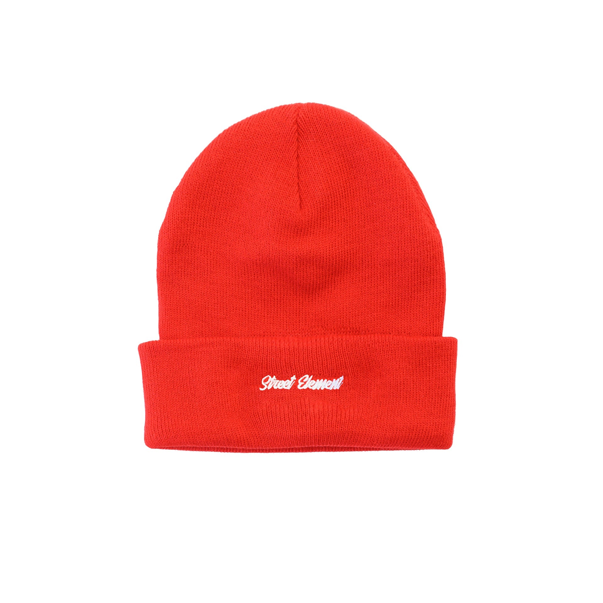 Street Element Beanie Red - Southend Apparel