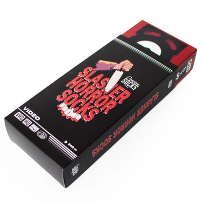 American Socks Gift Box Slasher VHS Mid High